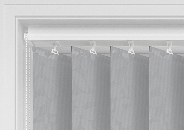 Jasmine (Blackout), Silver - Vertical Blind - Image 11